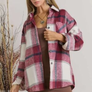 Flannels Burgundy & Pink