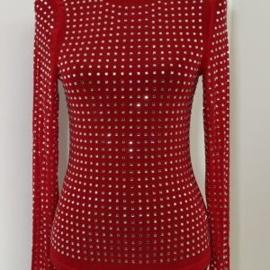 Aria Rhinestone Mesh